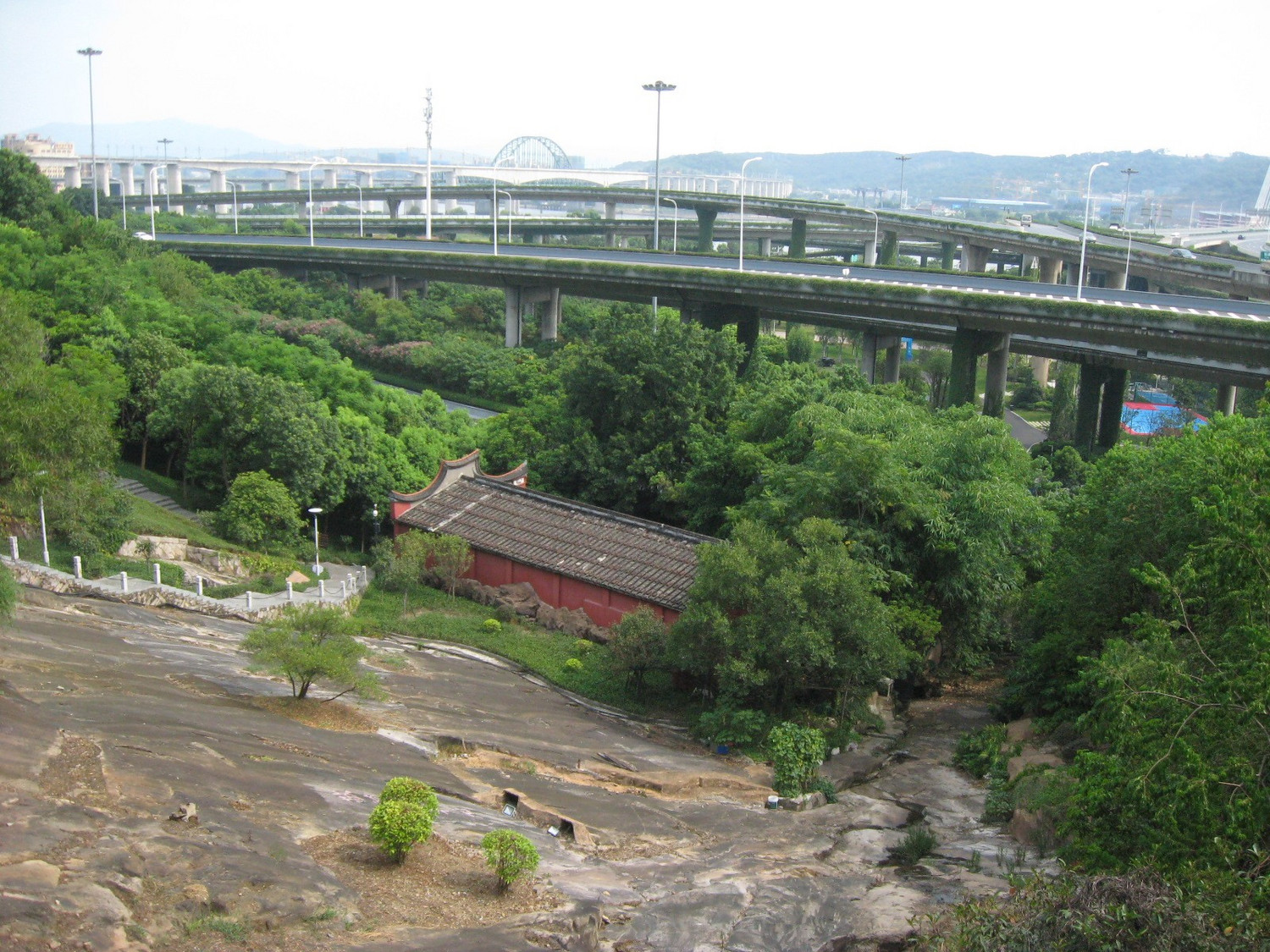 福州马尾魁岐互通魁岐公园与协和大学旧址近况扫描7月18日