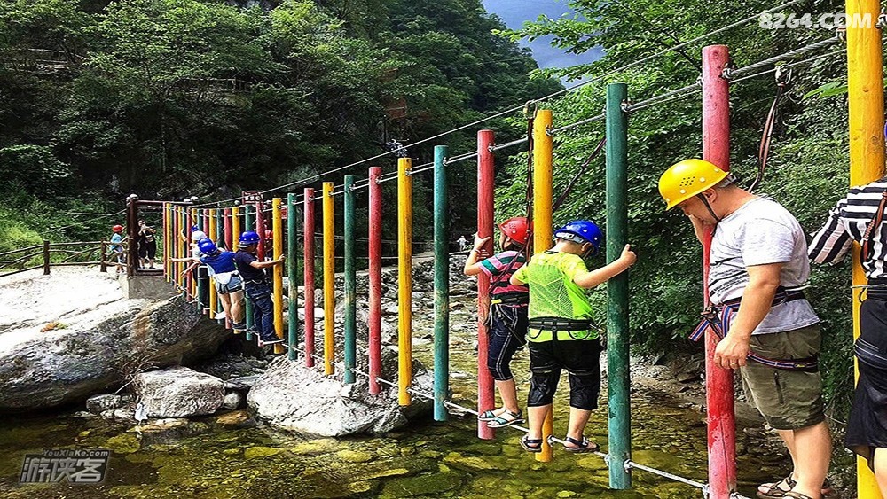 5周六,168元玩转终南山寨 水上乐园17项水上运动,走网红玻璃s