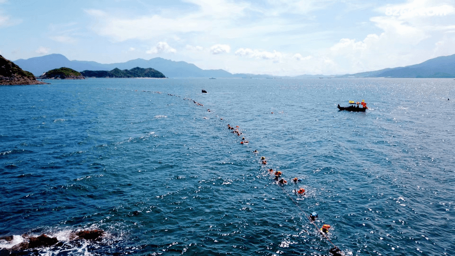 赤州岛七岛泅渡