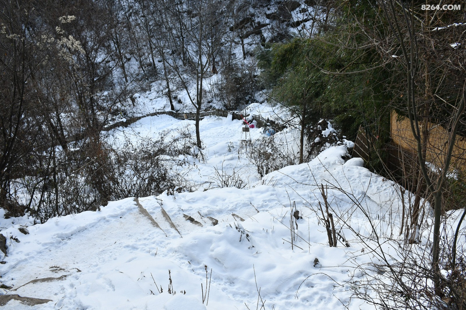 1太乙峪西岔沟登南五台~~踏雪祈福