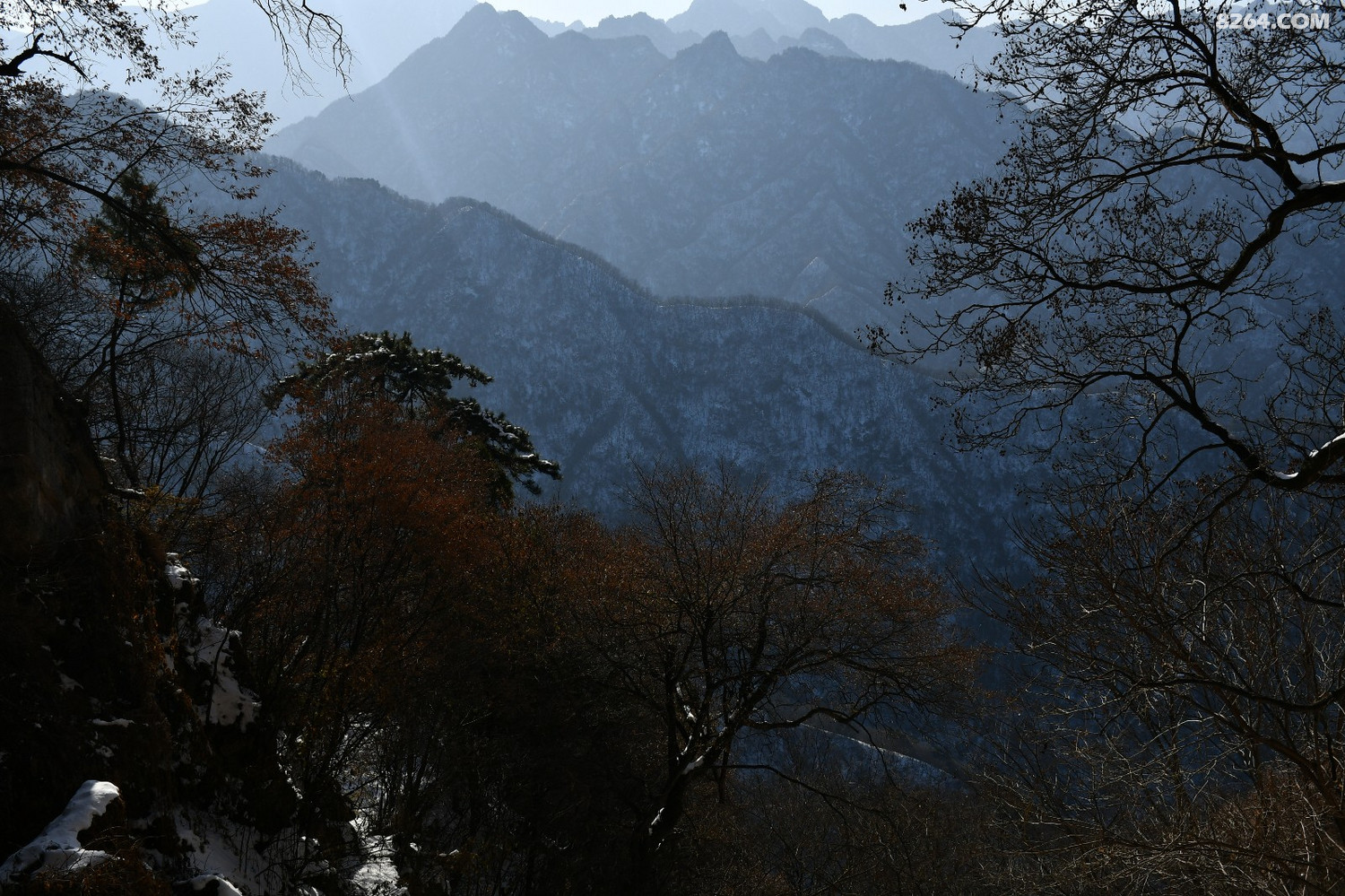 原创自驾游记202111太乙峪西岔沟登南五台踏雪祈福