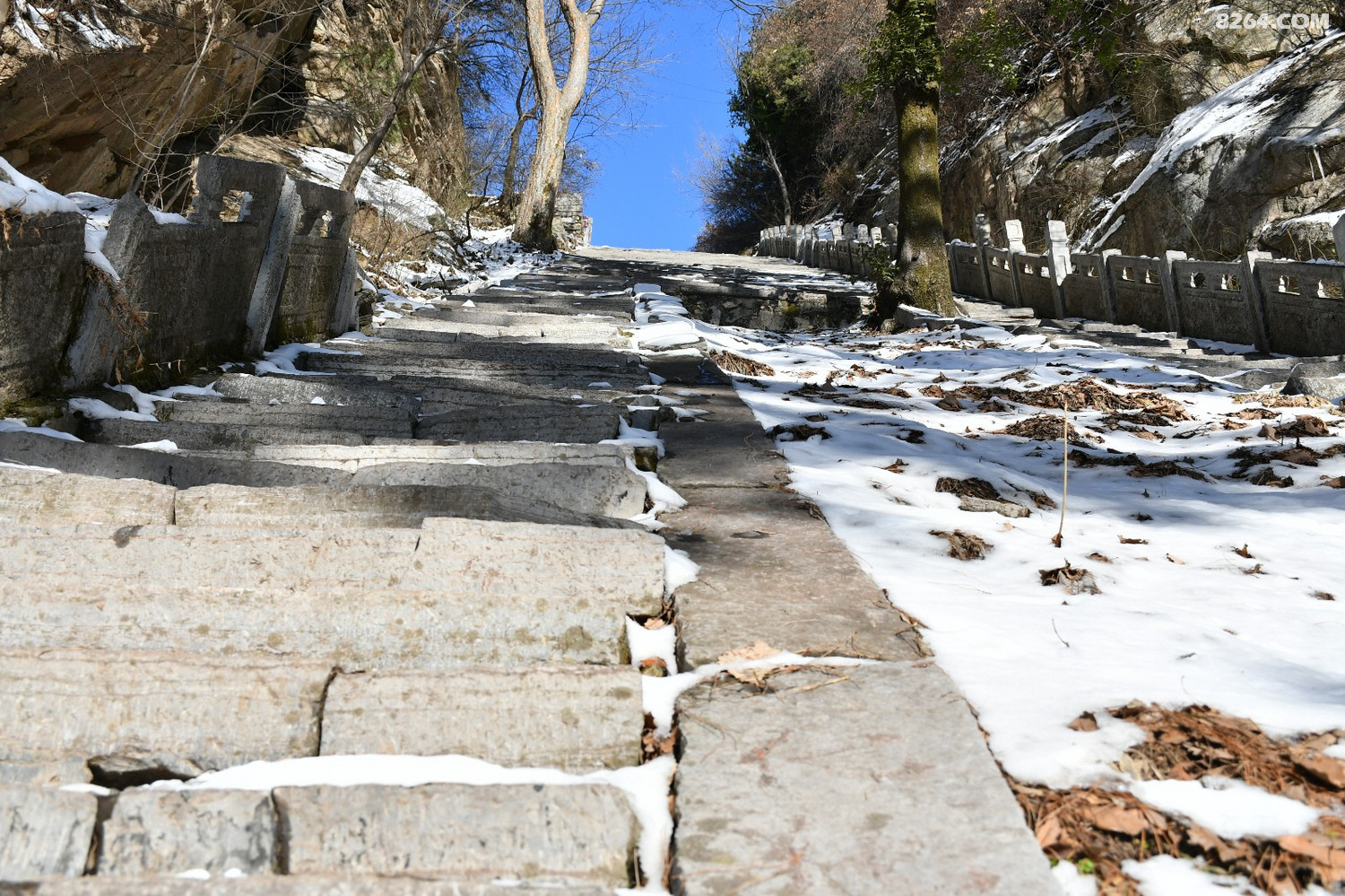 1太乙峪西岔沟登南五台~~踏雪祈福