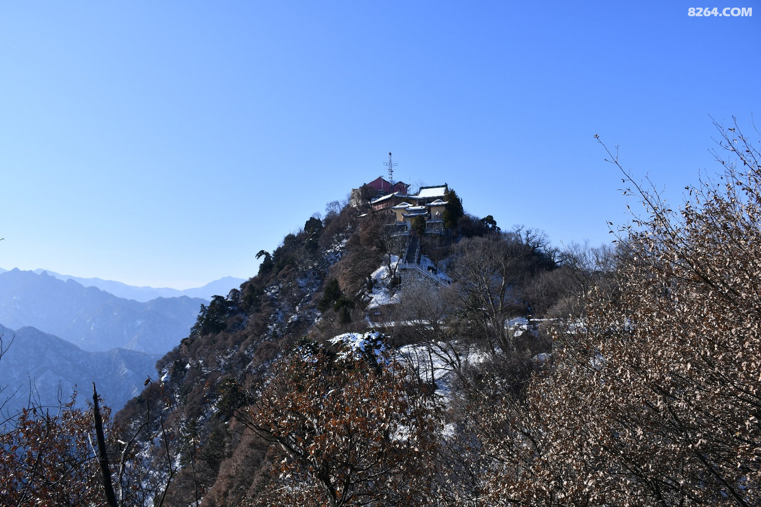 原创自驾游记202111太乙峪西岔沟登南五台踏雪祈福