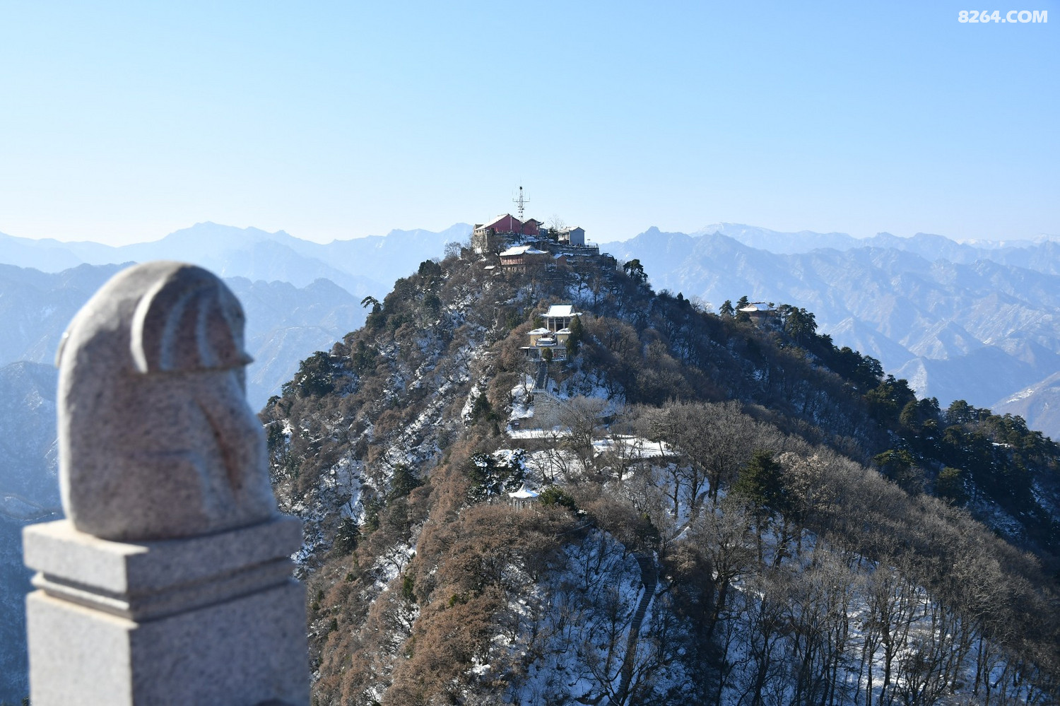 原创自驾游记202111太乙峪西岔沟登南五台踏雪祈福