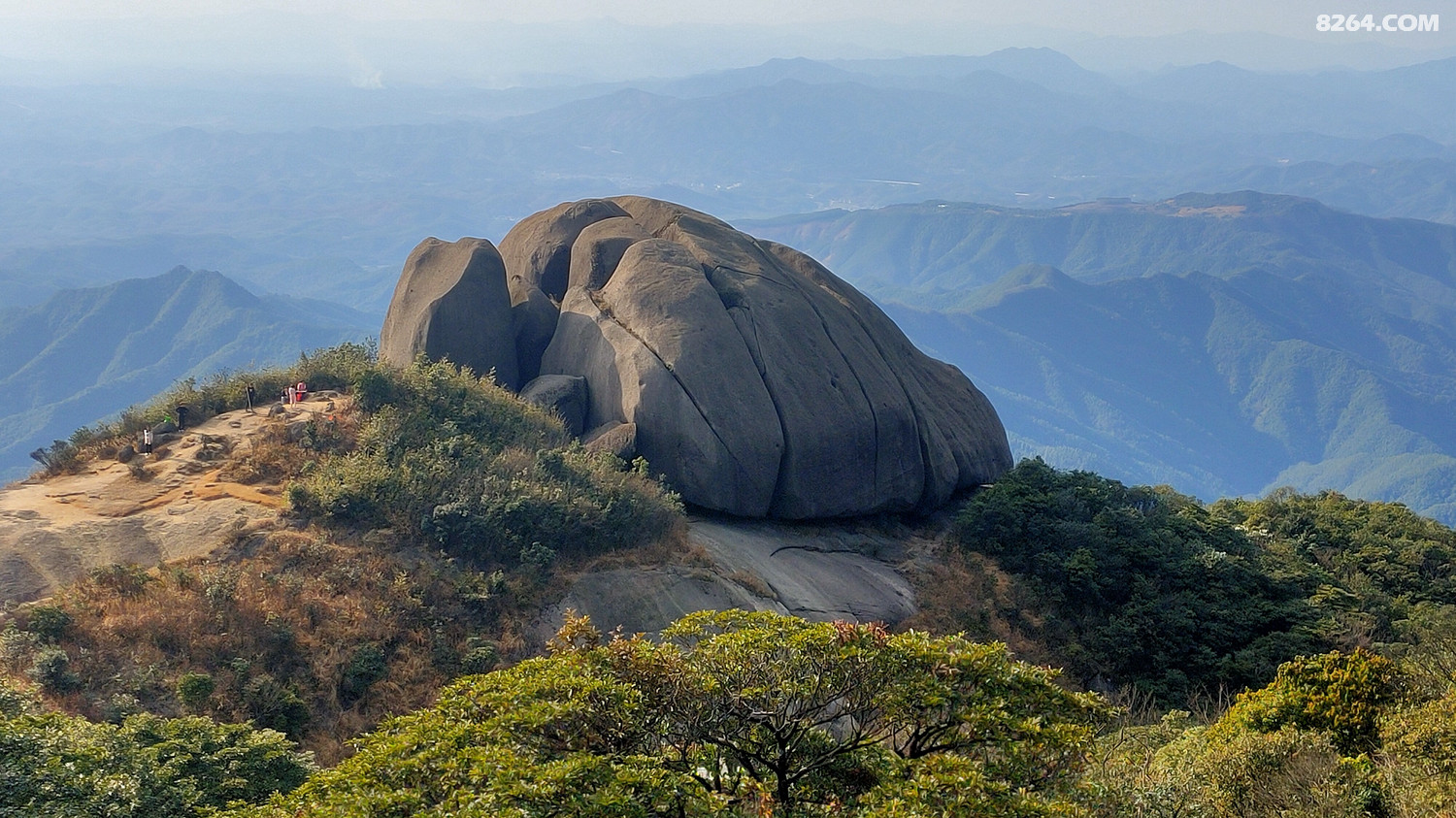 2021春游肇庆怀集凤岗上磴村途游最美石猪山