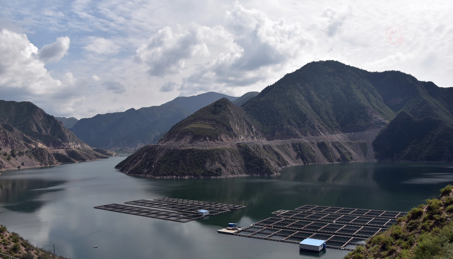 甘南卓尼九甸峡风光