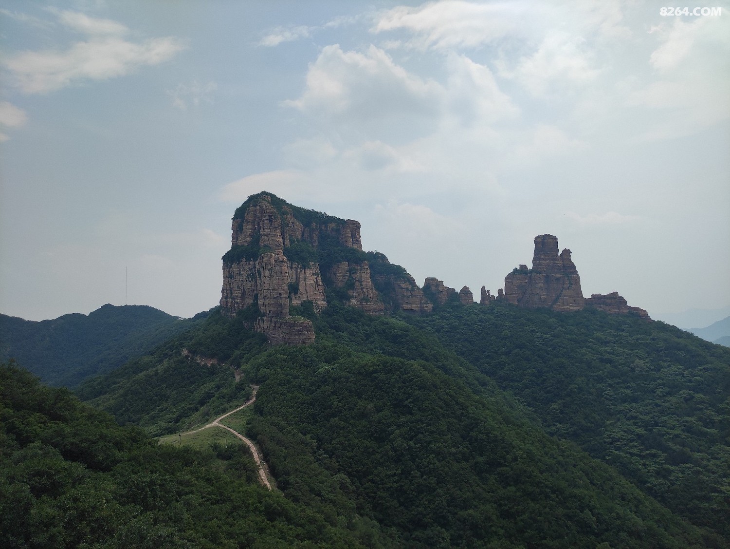 一米崖大山的脊梁夏游九女峰