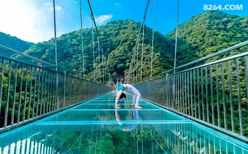 周末1日绿溪谷网红打卡绿溪南天