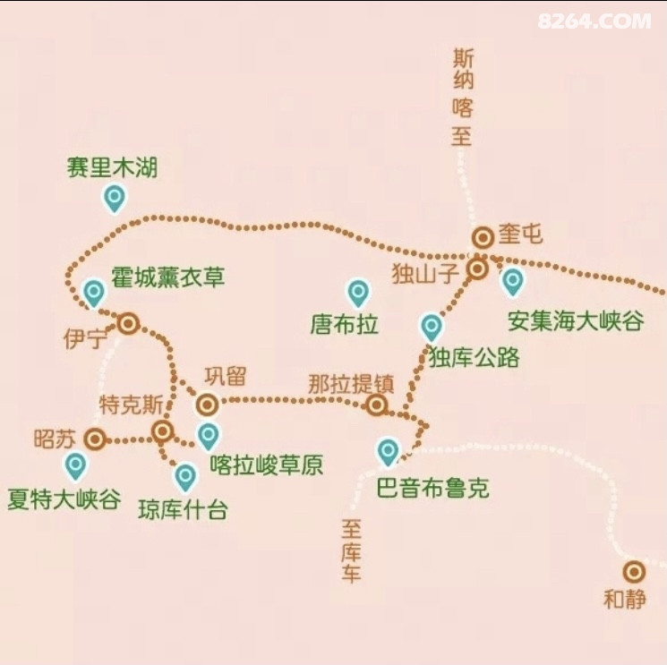 7月中旬新疆伊犁环线自驾