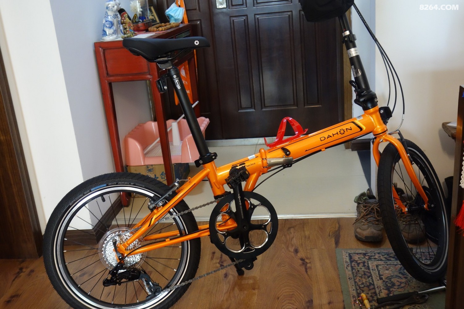 大行p8折叠自行车开箱验车记录