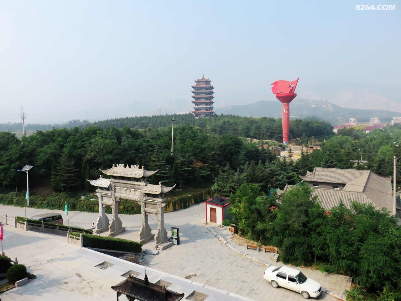 深度游览全国文明村镇武安白沙村