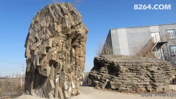 京郊休闲北京昌平半截塔和南庄村经幢