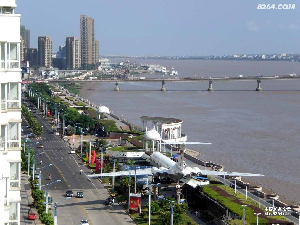 已绝迹的浙江瑞安外滩飞机