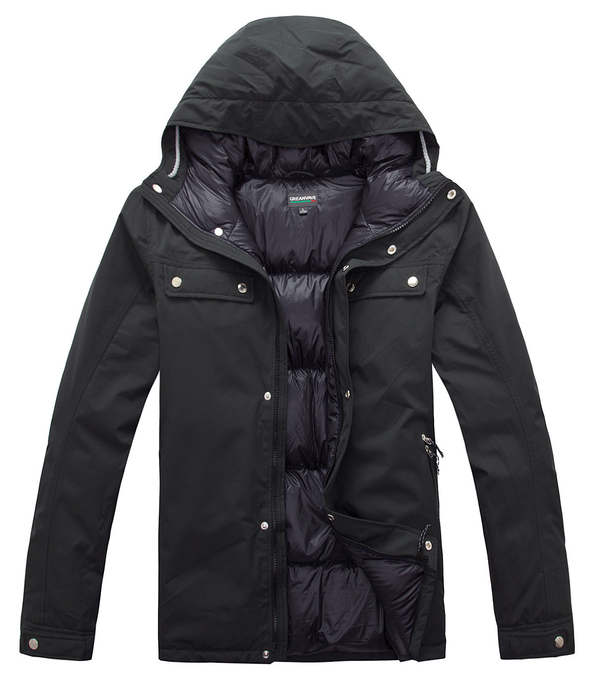 greanvave绿波科尔达男式防水羽绒服gg142d1016