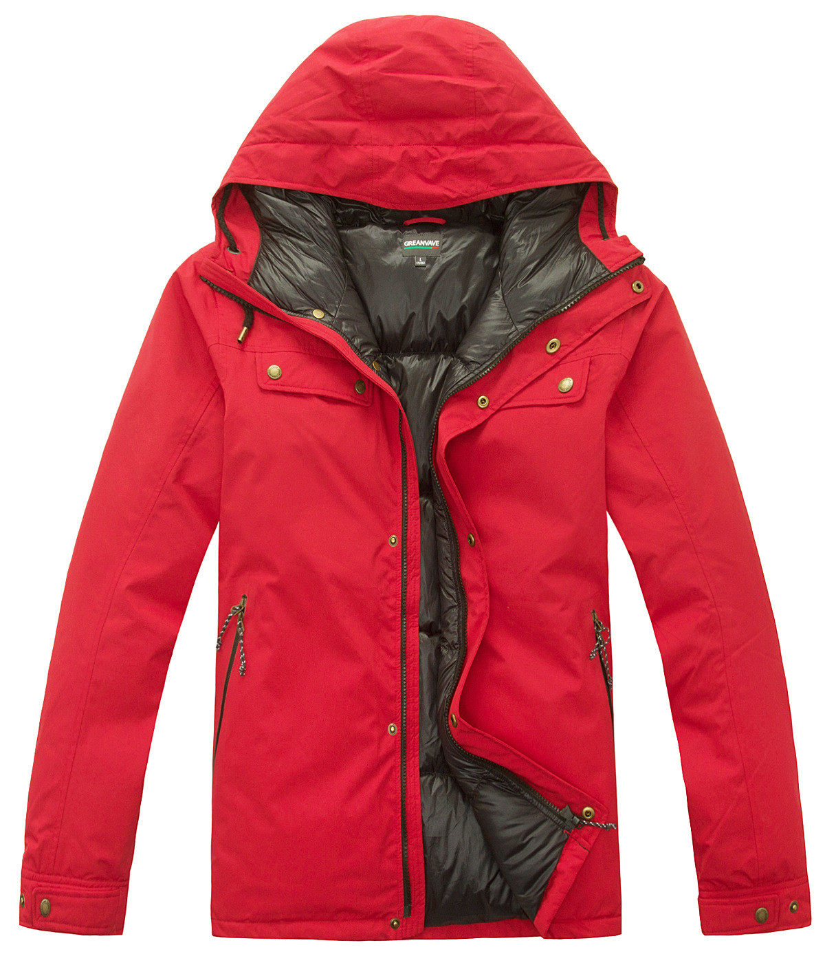 greanvave(绿波)科尔达男式防水羽绒服gg142d1016