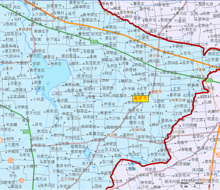 高密地图大地图-千图网