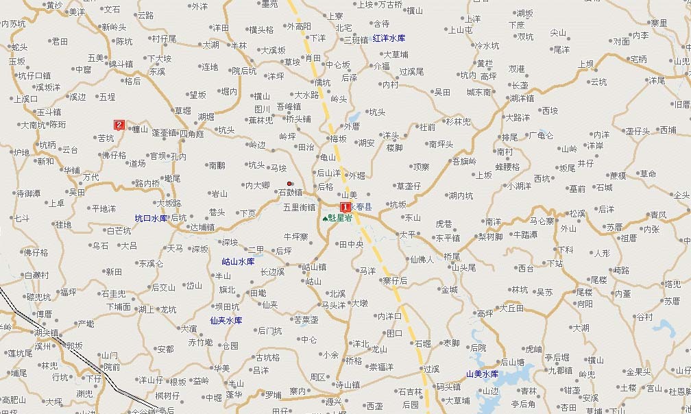 福建永春县旅游景点分布图全图,福建永春县旅游景点分布图高清版下载