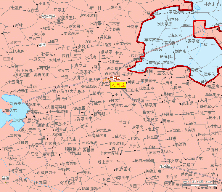 大同区地图全图,大同区地图高清版下载 - 8264户外8264.com