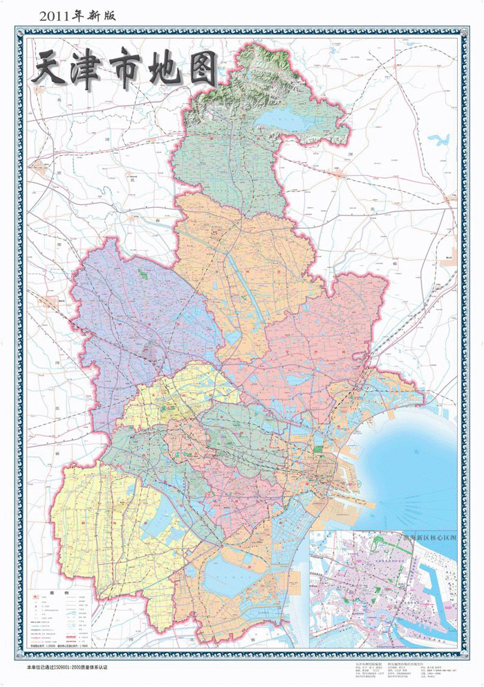 2024最新天津地图一查询，天津地图一高清版下载，天津地图一中文版大图 - 8264户外8264.com