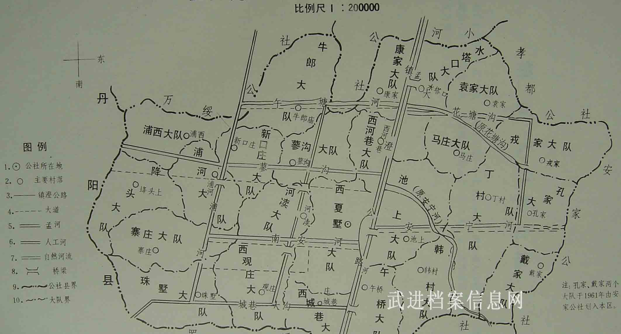 武进西夏墅旧地图全图,武进西夏墅旧地图高清版下载 - 8264户外8264.