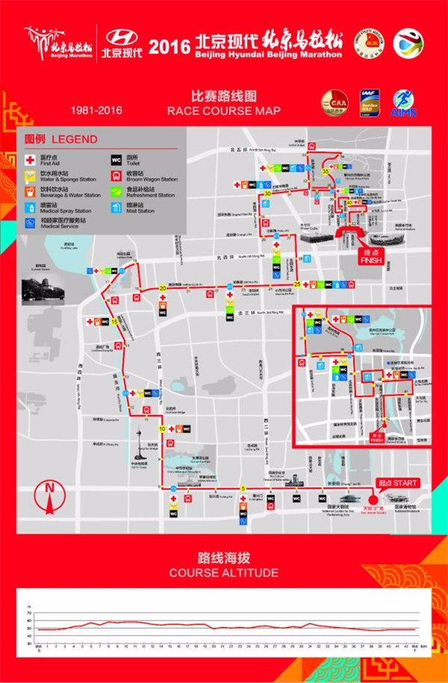 作为国内金标马拉松赛事,走过36年的北马将再次启程