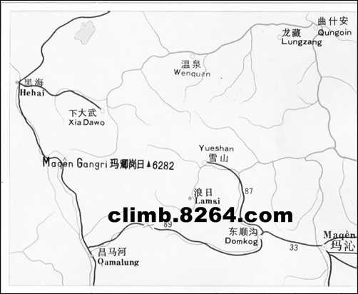 山峰资料: 阿尼玛卿山(anemaqen)全接触[组图]