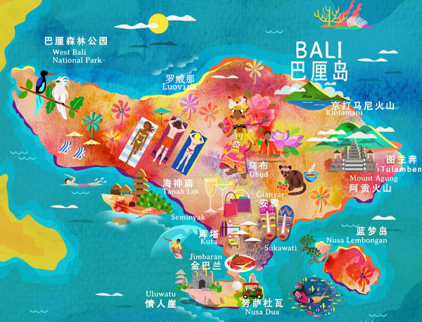 赋诗巴厘,探秘科莫多 ——行走在十一月的夏天