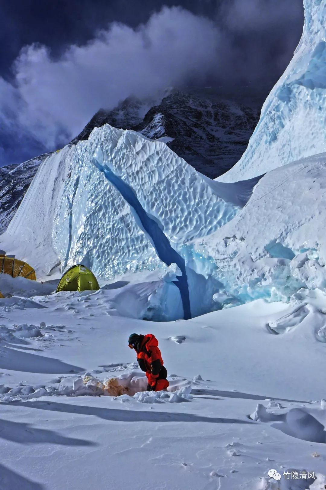 登顶珠穆朗玛峰二周年纪7珠峰北坡高海拔的营地生活