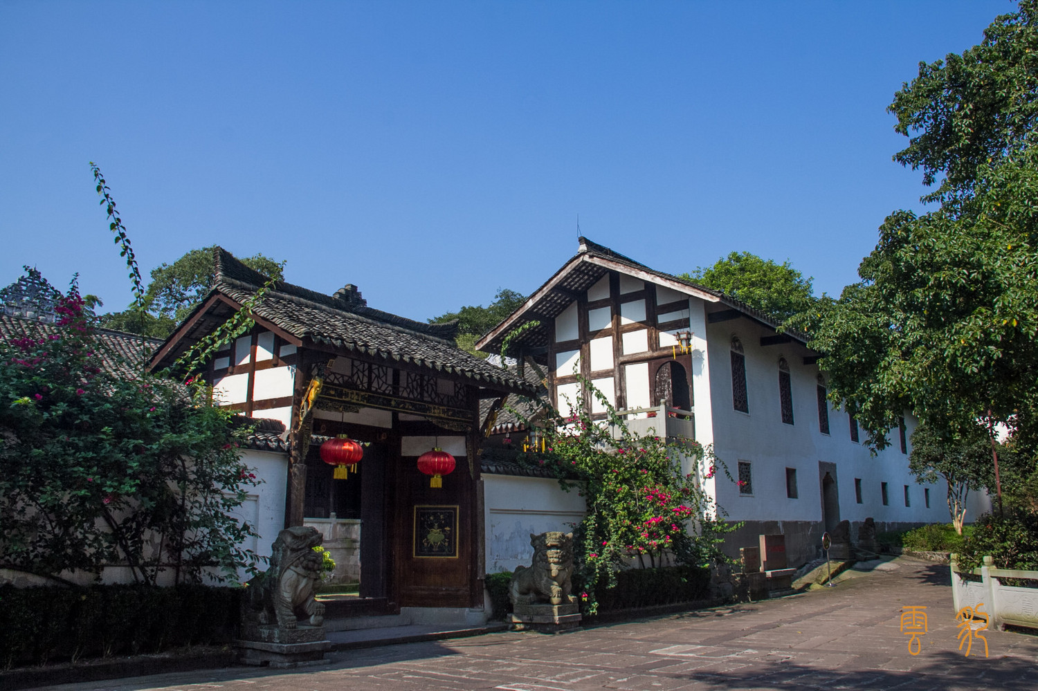 原创江安夕佳山古民居掠影