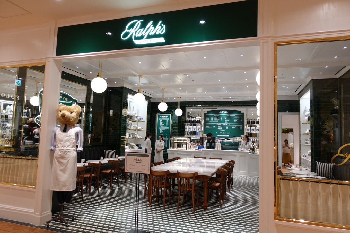 ralphlauren跨界咖啡体验店在日本来一场美国式的邂逅吧