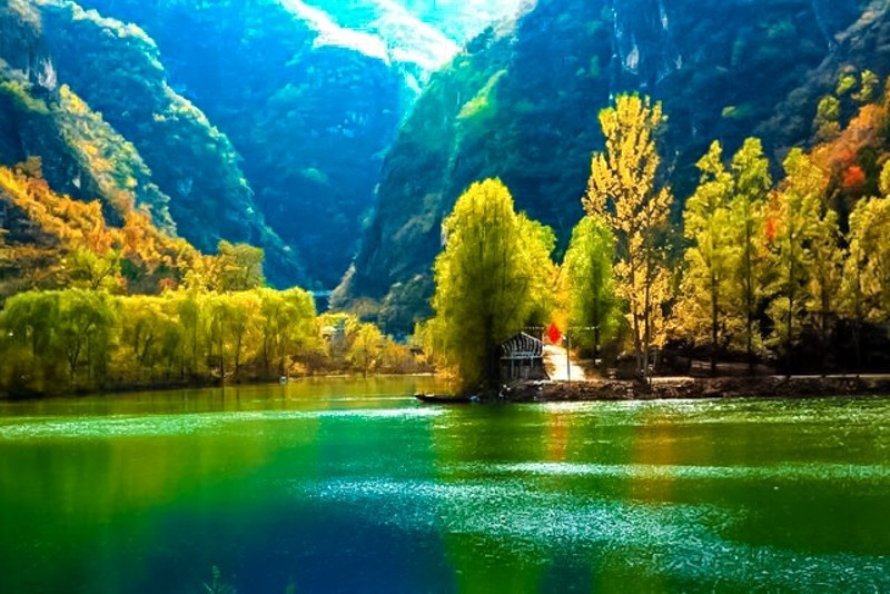 周末1日百里画廊醉美秋色延庆百里山水画廊领略延庆深秋山水之美