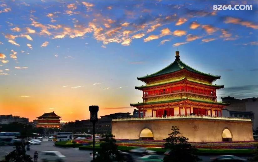 2020西安度假旅游那些网红打卡地钟鼓楼可能排第一