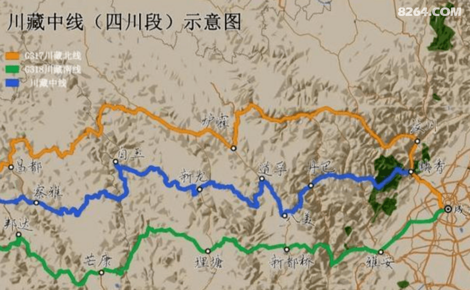 冬季摩旅最险进藏路川藏中线