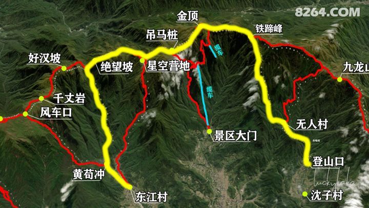 户外线路攻略